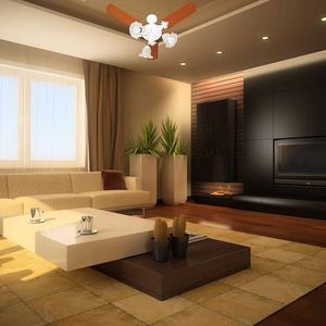 Ventilador De Teto Venti-delta New Beta 3 Pás Com 3 Velocidades Branco