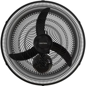 Ventilador De Parede Ventisol New 50cm Preto 127v