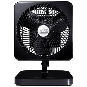 Ventilador De Mesa Oscilante Delta Turbo Max Ventidelta Preto