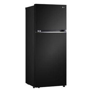 Geladeira LG Frost Free Inverter 395L Duplex Black Inox GN-B392PXG 220V