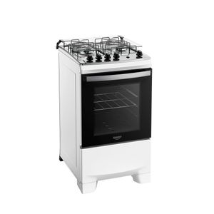 Fogão a Gás 4 Bocas Dako Novo Supreme com Mesa Inox - Branco