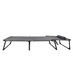 Cadeira Espreguiçadeira Lounge Dobrável Pelegrin PEL-3510 Cinza