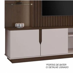 Home Amparo Para Até 60" Jcm Movelaria - Café Soft/off