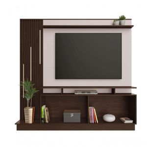 Home Absoluto Até 65" Jcm Movelaria - Café Soft/off