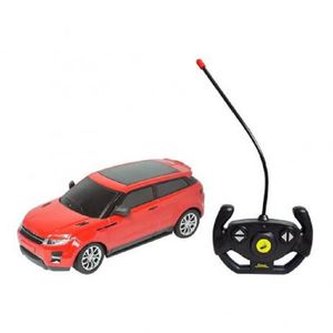Carro Controle Remoto Suv escala 1:20 DMT5052 Dm Toys VERMELHO