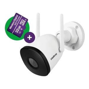Câmera Wi-fi Intelbras Im5s Fullhd Visão Noturna+cartão 32gb