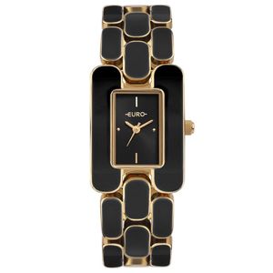 Relógio Euro Feminino Ref:Eu2035ywm/4p Bracelete Retangular Dourado
