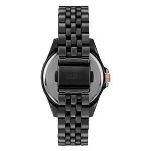 Relógio Euro Feminino Ref: Eu6p29aix/4p Multifunção Black