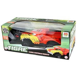 Carrinho De Controle Remoto Tigre - Dm Toys 6658