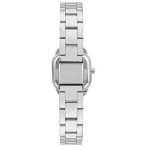 Relógio Euro Feminino Ref: Eu2036yve/4p Casual Retangular Prateado