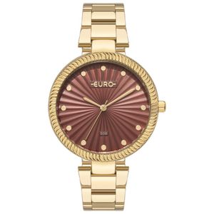 Relógio Euro Feminino Ref: Eu2036yvc/4v Fashion Dourado