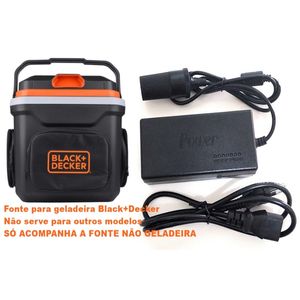 Fonte Conversor Para Mini Geladeira Black &amp; Decker 24l 12v