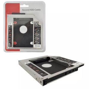 Adaptador Caddy Dvd Para Segundo Hd Ou Ssd 2.5 Sata 9.5Mm
