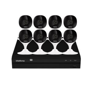 Kit 8 Câmeras Intelbras Imx-c Full Hd Nvd  1408 Intelbras Sem  Hd