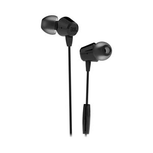 Fone De Ouvido Com Fio JBL C50HI com Microfone Integrado - Preto