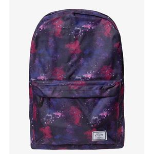 Mochila Escolar Estampada Yins Preto