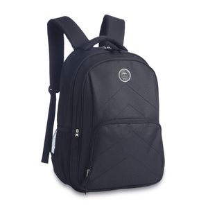 Mochila Escolar Unissex Casual Clio Preto