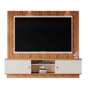 Home para TV até 70 Polegadas Mobler Santos - Amendoa/Offwhit