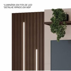 Home Para Até 65" Despertar Jcm Movelaria - Café Soft/off
