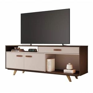 Rack ímpar Para Até 65" Jcm Movelaria - Café Soft/off