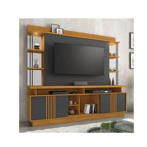 Home Esplendor Até 65" Jcm Movelaria - Cinamomo/grafite