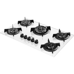 Cooktop 5 Boca Dako Supreme A Gás Branco Bivolt