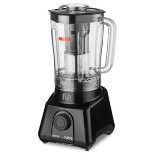 Liquidificador Turbo 2,6L 8 Velocidades 1000W 127V Preto Multi - Lq1001 Preto 127V