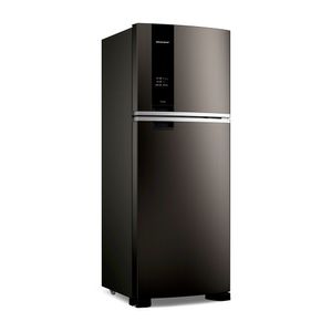 Geladeira Brastemp Frost Free Duplex 463 Litros Black Inox Fresh Box - BRM55FE - Preto