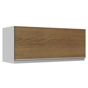 Armário Aéreo Acordes Glamy 100%MDF 80 1 Porta BR/Rustic Mad