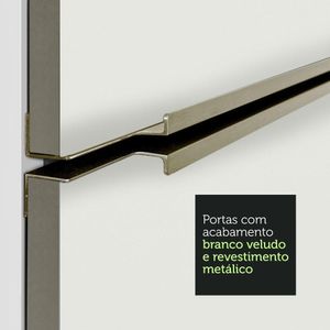 Cozinha Completa Madesa Lux 270001 Com Armário E Balcão