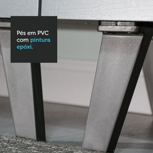 Armário De Cozinha Completa 260cm Cinza Nice 06 Cinza