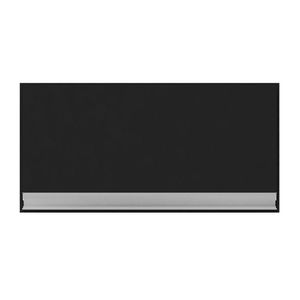 Armário Aéreo Geladeira Andréia 60cm 1 Porta Preto - Ajl Móveis Preto