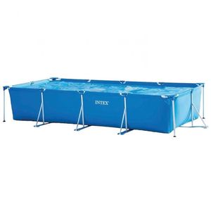 Piscina Estrutural Retangular Litros Com Filtro 110v Intex