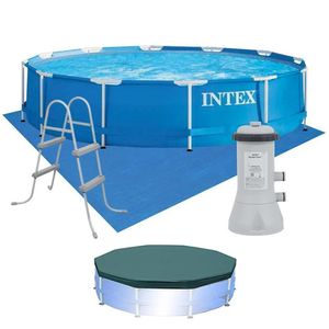 Piscina Estrutural Litros Completa Com Filtro 110v - Intex