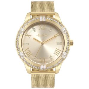 Relógio Euro Feminino Stones Dourado - Eu2033cc-4d Eu2033cc-4d
