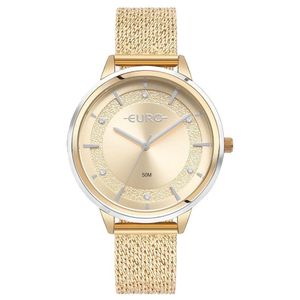 Relógio Euro Feminino Glitz Bicolor - Eu2035yvj-4k Eu2035yvj-4k