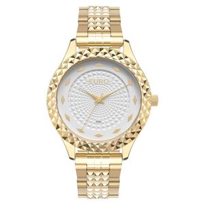 Relógio Euro Feminino Glitz Dourado - Eu2035ywb-4d Eu2035ywb-4d