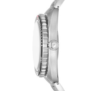 Relógio Fossil Masculino Breaker Prata - Fs6064-1kn Fs6064-1kn