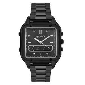 Relógio Euro Feminino Fashion Fit Sporty Preto - Eubj3890abc-4p