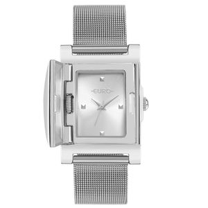 Relógio Euro Feminino Unique Prata - Eu2035yxe-4k
