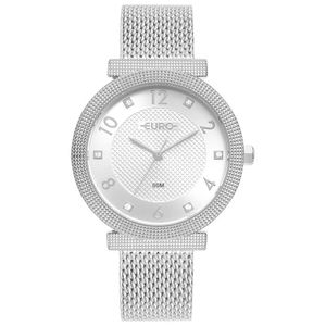 Relógio Euro Feminino Glitz Prata - Eu2036yup-4k Eu2036yup-4k