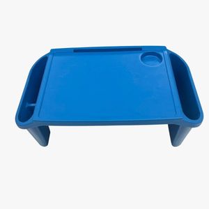 Bandeja Mesa Colo Apoio Comer Refeição Cama Suporte Notebook Azul