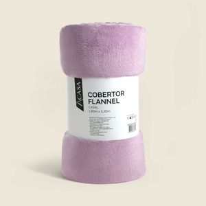 Cobertor Flannel Rosa Casal - A\CASA