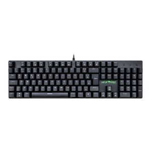 Teclado Mecânico Gamer Mamba Viper Pro Switch Azul Rgb Preto