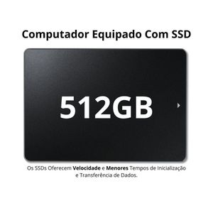 Pc Gamer Computador Completo Intel Core I7 16gb Ssd 512gb Kit Gamer Headset Monitor 19,5 Windows