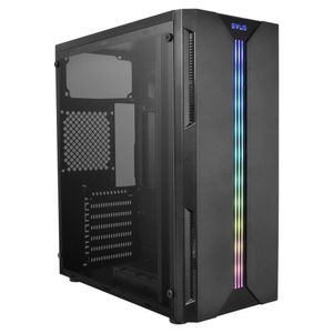 Gabinete Gamer Evus Ev-g13 Atx Com Led Rgb E Lateral Em...