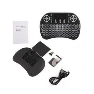 Mini Teclado Wireless Keyboard Com Touchpad Com Led Usb