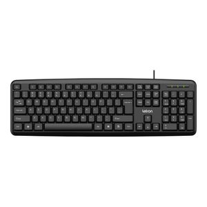 Teclado USB Padrão Day by Day Preto Letron