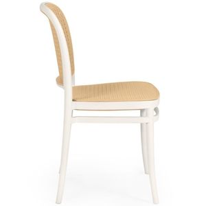 Kit 18 Cadeiras De Jantar Roma Para Sala E Cozinha - Branco