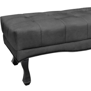 Puff Recamier Retro Vic 195cm Suede 1104 Ezz 1104